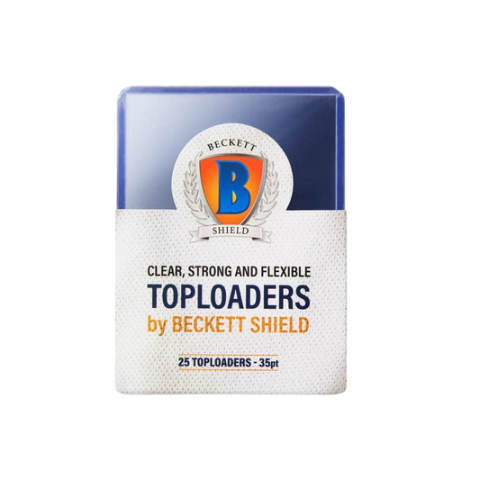 Beckett Shield - 25 Toploaders