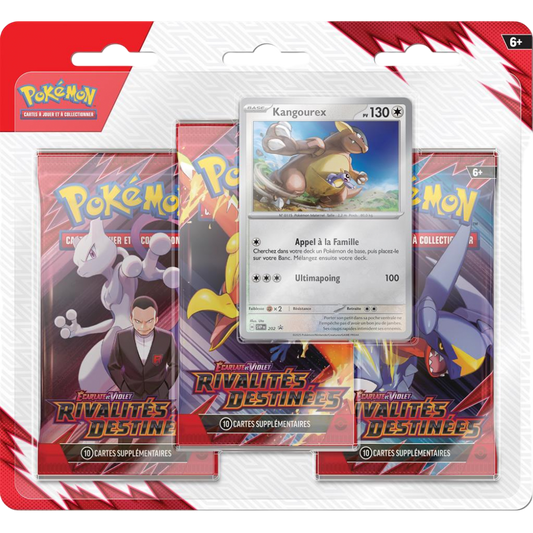 Tri Pack de 3 boosters EV10 Rivalités Destinées