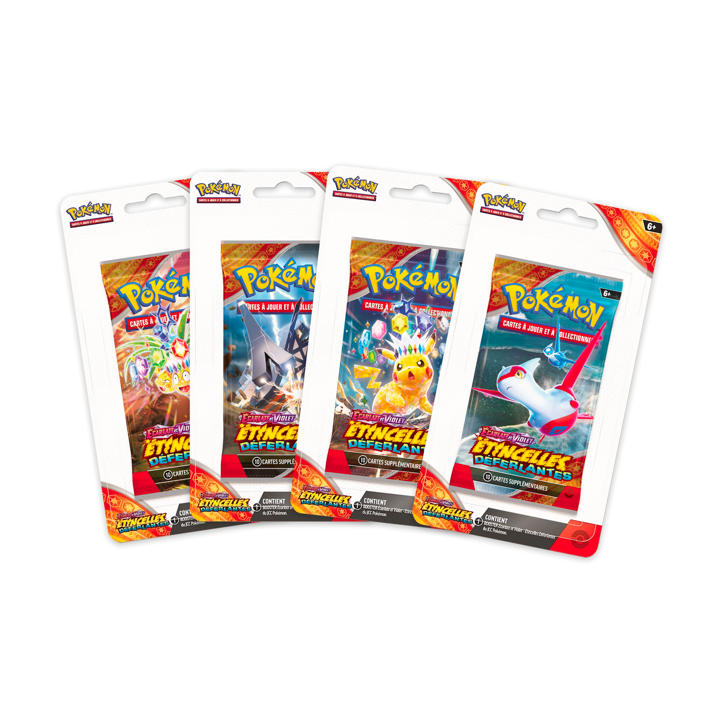 Artset booster sous blister EV8 Étincelles Déferlantes