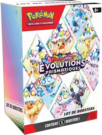 Bundle 6 Boosters EV8.5 : Évolutions Prismatiques